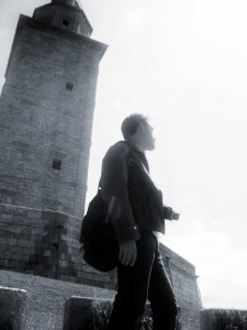 Oscar en las jornadas de Mundos Digitales este verano en Coruña.