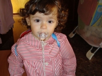 Sarah lista para ir al cole 3