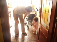 Papa y yo.