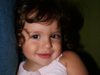 Pero que carita de angel que se poner de vez en cuando... :)